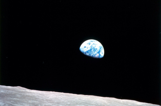 NASA, Image # : 68-HC-870, 12/24/1968 Earth-rise Christmas Eve 1968